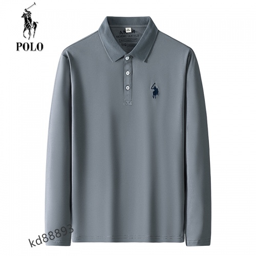 Ralph Lauren Polo T-Shirts Long Sleeved For Men #1034615 $38.00 USD, Wholesale Replica Ralph Lauren Polo T-Shirts
