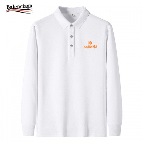 Balenciaga T-Shirts Long Sleeved For Men #1034667 $38.00 USD, Wholesale Replica Balenciaga T-Shirts