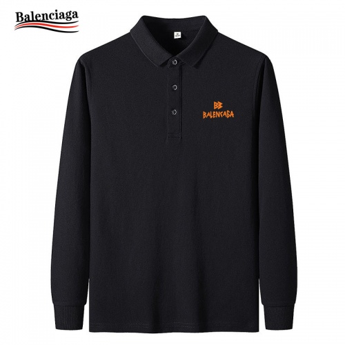Balenciaga T-Shirts Long Sleeved For Men #1034671 $38.00 USD, Wholesale Replica Balenciaga T-Shirts