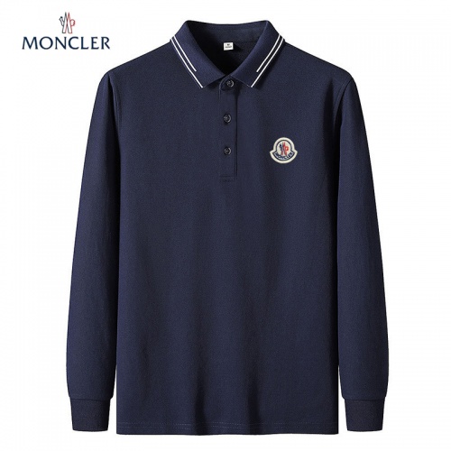Moncler T-Shirts Long Sleeved For Men #1034684