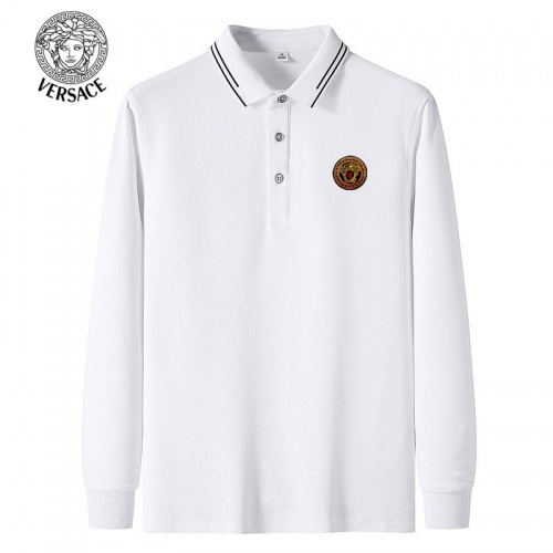 Versace T-Shirts Long Sleeved For Men #1034694 $38.00 USD, Wholesale Replica Versace T-Shirts