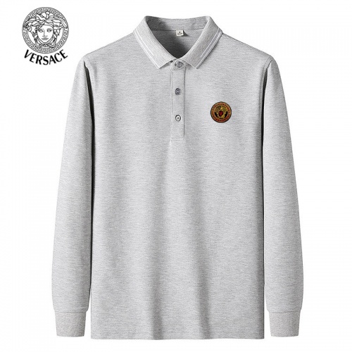 Versace T-Shirts Long Sleeved For Men #1034695 $38.00 USD, Wholesale Replica Versace T-Shirts