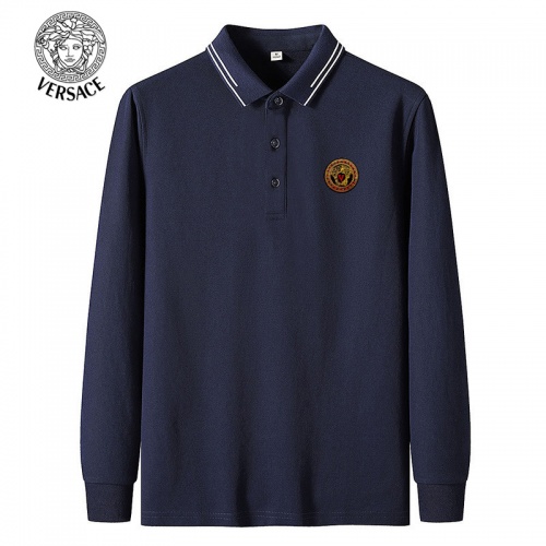 Versace T-Shirts Long Sleeved For Men #1034697