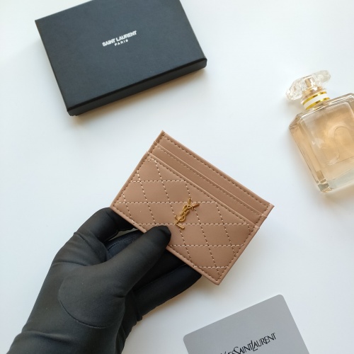 Yves Saint Laurent AAA Quality Card Case #1034753 $27.00 USD, Wholesale Replica Yves Saint Laurent AAA Wallets