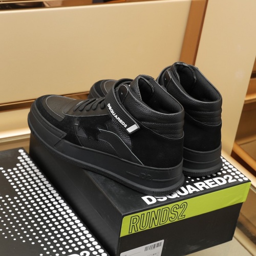 Replica Dsquared High Tops Shoes For Men #1034762 $100.00 USD for Wholesale