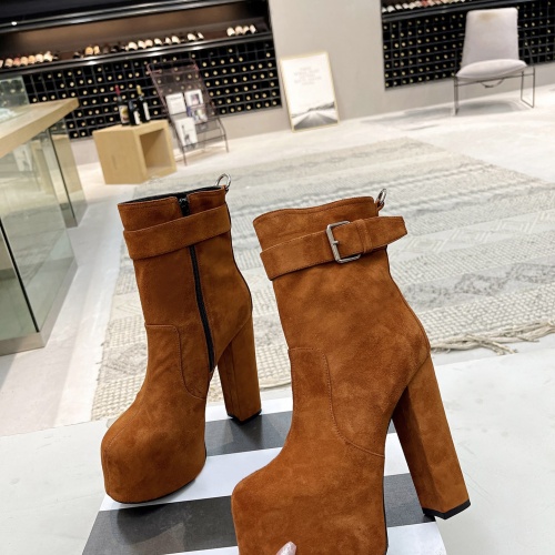 Yves Saint Laurent Boots For Women #1035045 $145.00 USD, Wholesale Replica Yves Saint Laurent YSL Boots