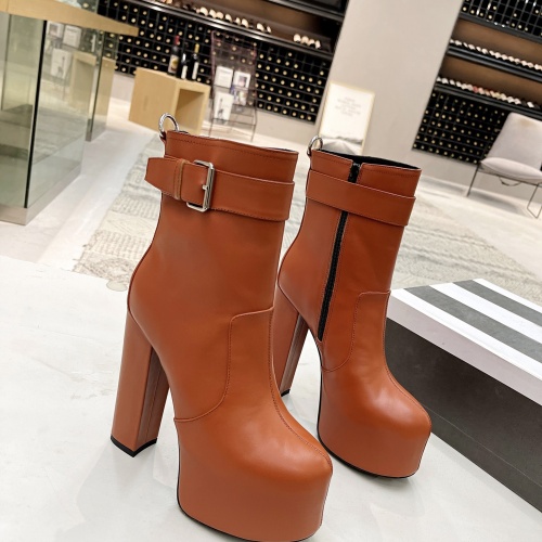 Replica Yves Saint Laurent Boots For Women #1035046 $145.00 USD for Wholesale