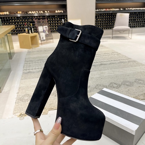 Replica Yves Saint Laurent Boots For Women #1035047 $145.00 USD for Wholesale