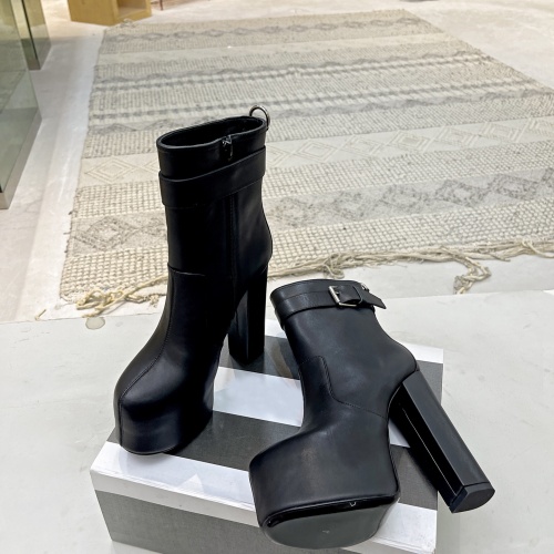 Replica Yves Saint Laurent Boots For Women #1035048 $145.00 USD for Wholesale