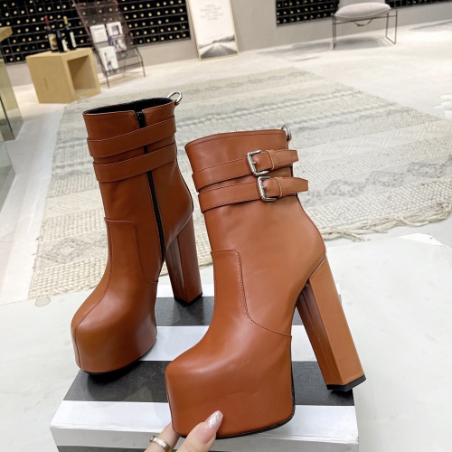 Yves Saint Laurent Boots For Women #1035049 $145.00 USD, Wholesale Replica Yves Saint Laurent YSL Boots