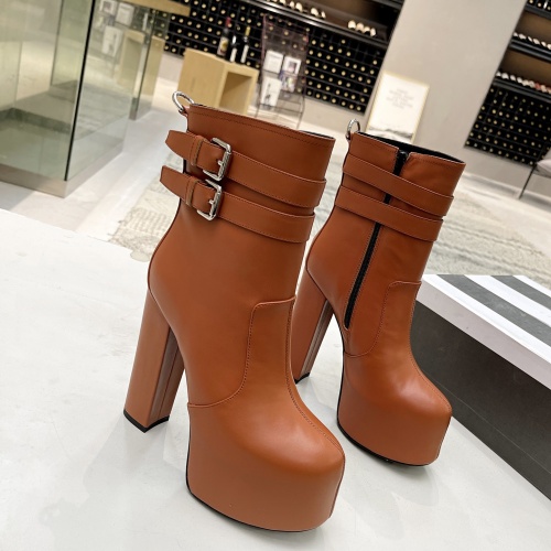 Replica Yves Saint Laurent Boots For Women #1035049 $145.00 USD for Wholesale