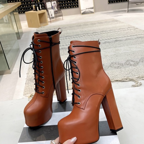 Yves Saint Laurent Boots For Women #1035052 $145.00 USD, Wholesale Replica Yves Saint Laurent YSL Boots