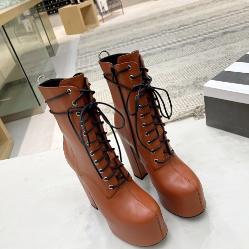 Replica Yves Saint Laurent Boots For Women #1035052 $145.00 USD for Wholesale