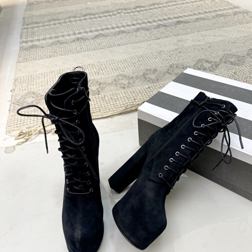 Replica Yves Saint Laurent Boots For Women #1035053 $145.00 USD for Wholesale