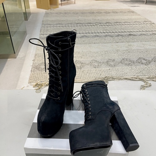 Replica Yves Saint Laurent Boots For Women #1035053 $145.00 USD for Wholesale
