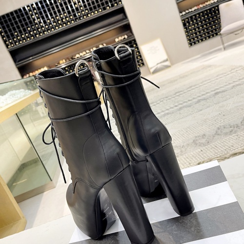 Replica Yves Saint Laurent Boots For Women #1035054 $145.00 USD for Wholesale