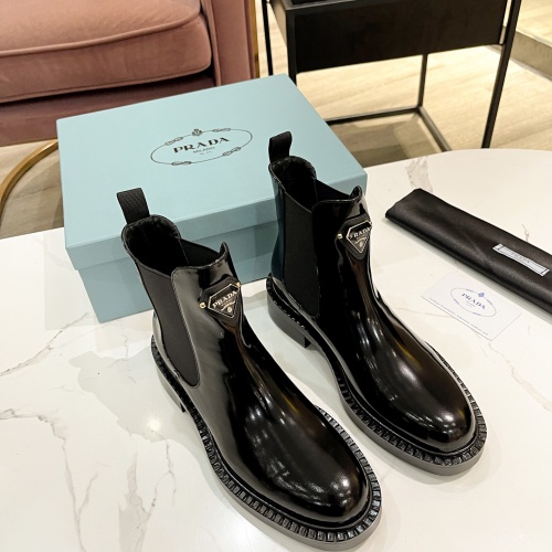 Replica Prada Boots For Women #1035055 $105.00 USD for Wholesale