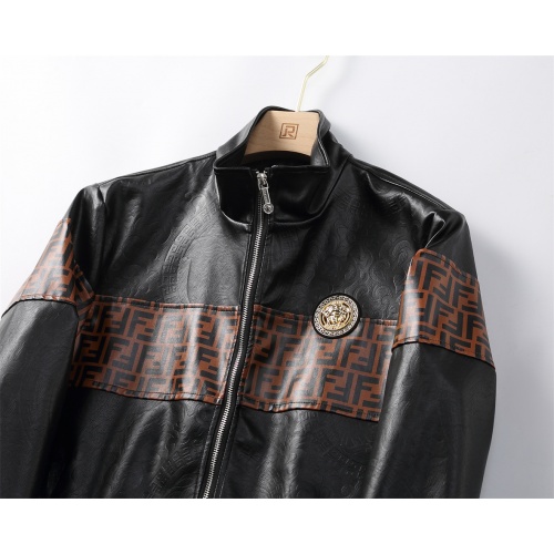 Replica Versace Jackets Long Sleeved For Men #1035382 $68.00 USD for Wholesale