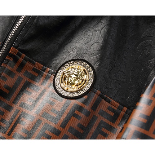 Replica Versace Jackets Long Sleeved For Men #1035382 $68.00 USD for Wholesale