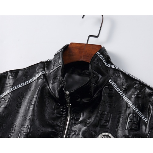 Replica Versace Jackets Long Sleeved For Men #1035383 $68.00 USD for Wholesale