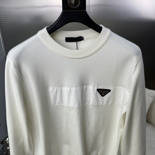 Replica Prada Sweater Long Sleeved For Men #1035429 $64.00 USD for Wholesale