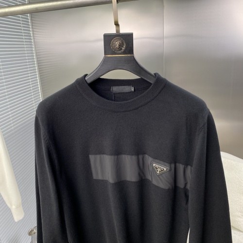 Replica Prada Sweater Long Sleeved For Men #1035430 $64.00 USD for Wholesale