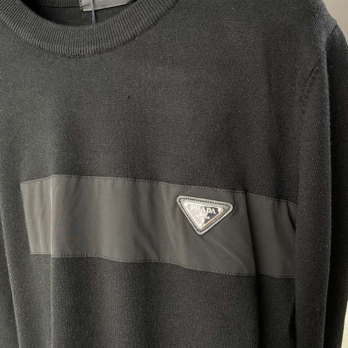 Replica Prada Sweater Long Sleeved For Men #1035430 $64.00 USD for Wholesale