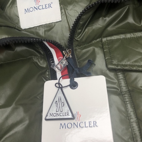 Replica Moncler Down Feather Coat Long Sleeved For Men #1035487 $132.00 USD for Wholesale