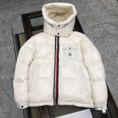 Moncler Down Feather Coat Long Sleeved For Men #1035488 $132.00 USD, Wholesale Replica Moncler Down Feather Coat
