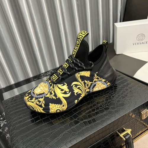 Replica Versace Casual Shoes For Men #1035658 $85.00 USD for Wholesale