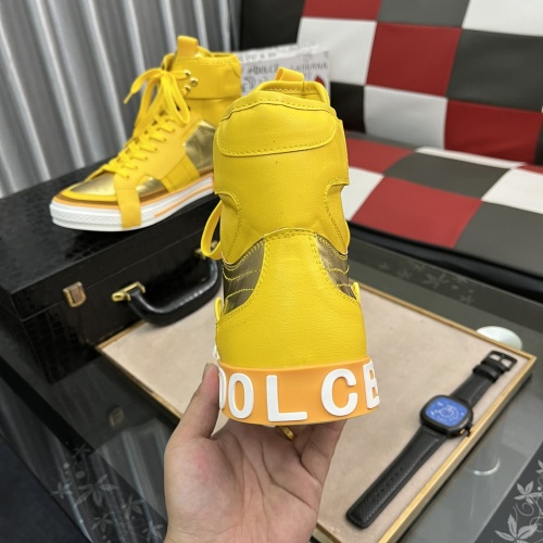 Replica D&G High Top Shoes For Men #1035796 $92.00 USD for Wholesale