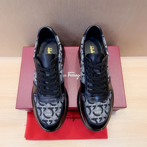 Replica Salvatore Ferragamo Casual Shoes For Men #1035883 $108.00 USD for Wholesale