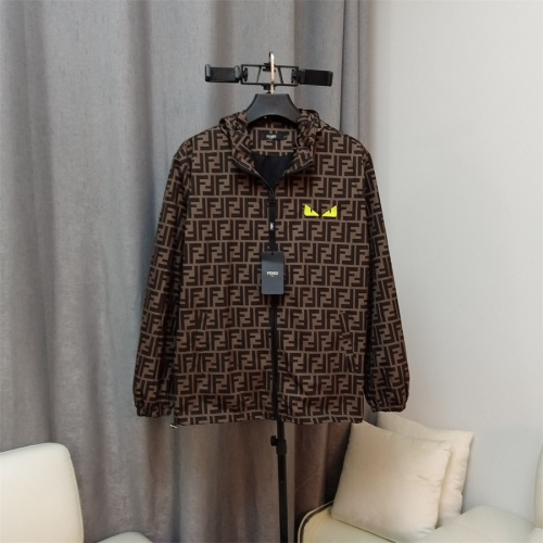 Fendi Jackets Long Sleeved For Unisex #1036088 $60.00 USD, Wholesale Replica Fendi Jackets