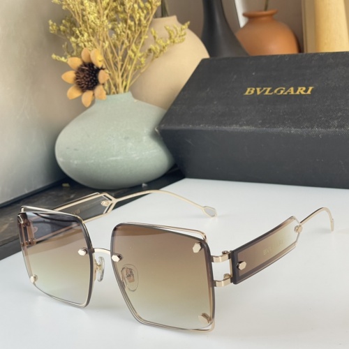 Bvlgari AAA Quality Sunglasses #1036162 $45.00 USD, Wholesale Replica Bvlgari AAA Quality Sunglasses