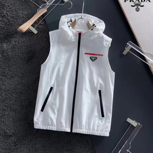 Prada New Jackets Sleeveless For Men #1036192 $64.00 USD, Wholesale Replica Prada Jackets
