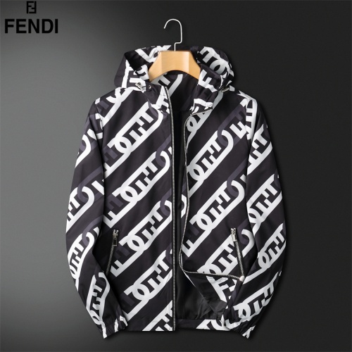 Fendi Jackets Long Sleeved For Men #1036198 $72.00 USD, Wholesale Replica Fendi Jackets