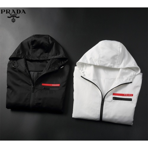 Replica Prada New Jackets Long Sleeved For Men #1036203 $72.00 USD for Wholesale