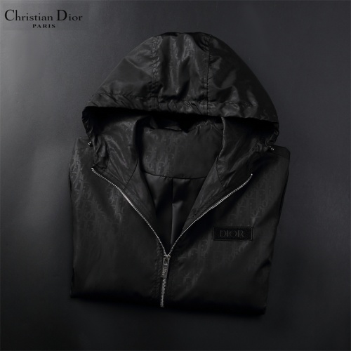 Replica Christian Dior Jackets Long Sleeved For Men #1036207 $72.00 USD for Wholesale