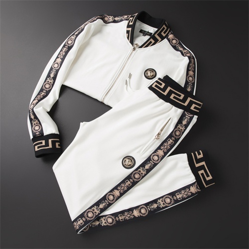 Replica Versace Tracksuits Long Sleeved For Men #1036214 $92.00 USD for Wholesale