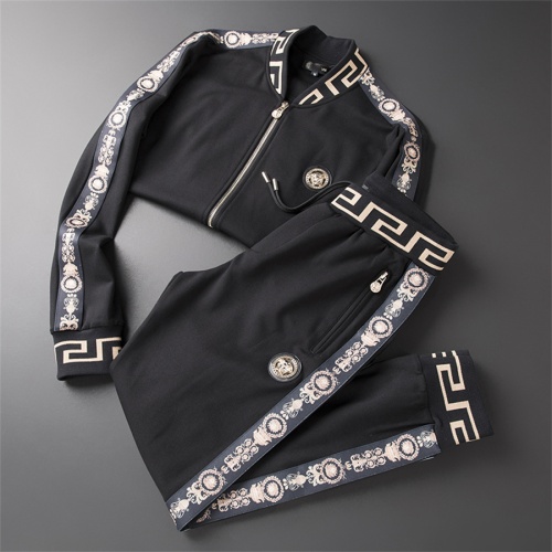 Replica Versace Tracksuits Long Sleeved For Men #1036215 $92.00 USD for Wholesale