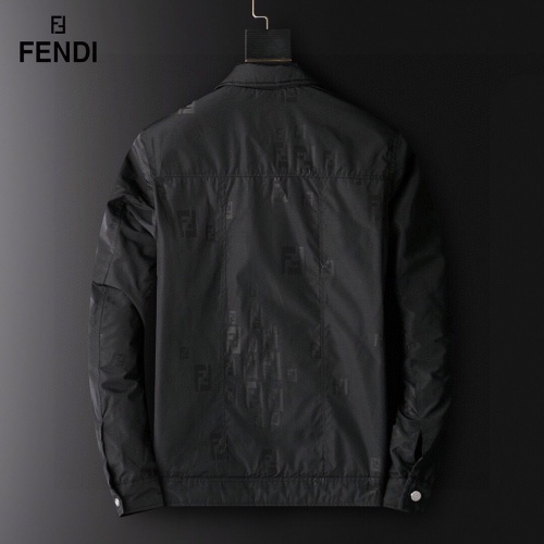 Replica Fendi Jackets Long Sleeved For Men #1036230 $72.00 USD for Wholesale