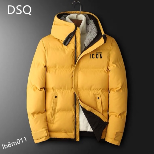 Dsquared Down Feather Coat Long Sleeved For Men #1036237 $72.00 USD, Wholesale Replica Dsquared Down Feather Coat
