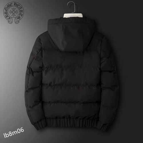 Replica Chrome Hearts Down Feather Coat Long Sleeved For Men #1036257 $72.00 USD for Wholesale