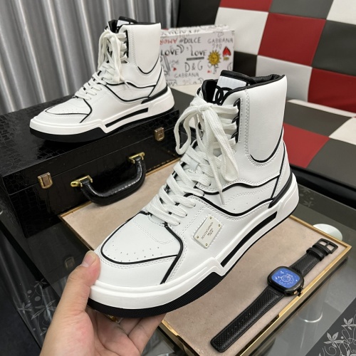 Replica D&G High Top Shoes For Men #1036399 $92.00 USD for Wholesale