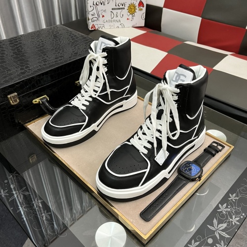 D&G High Top Shoes For Men #1036400