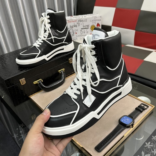 Replica D&G High Top Shoes For Men #1036400 $92.00 USD for Wholesale