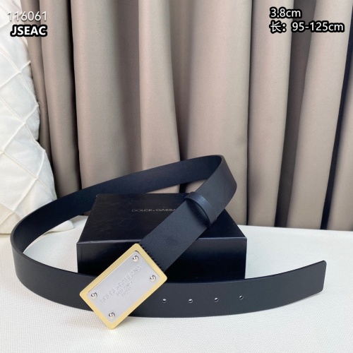 Replica Dolce & Gabbana D&G AAA Quality Belts For Men #1036412 $52.00 USD for Wholesale