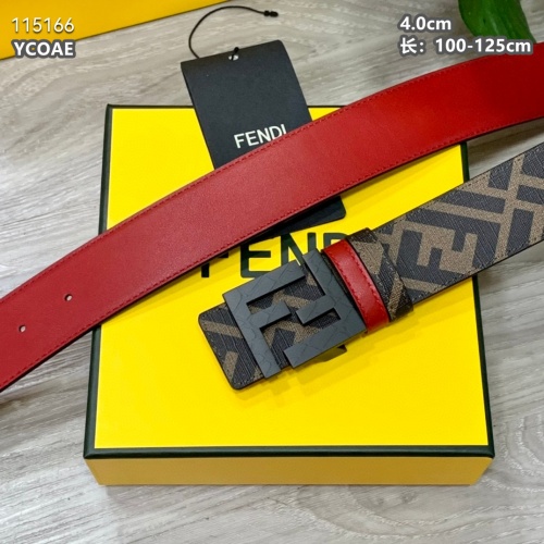Replica Fendi AAA Quality Belts For Men #1036426 $60.00 USD for Wholesale