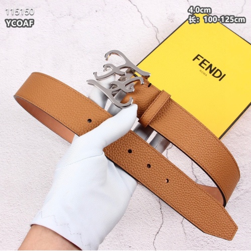Replica Fendi AAA Quality Belts For Men #1036433 $64.00 USD for Wholesale