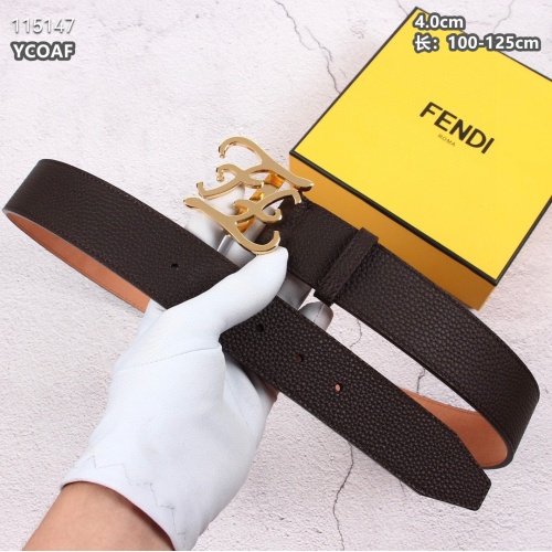 Replica Fendi AAA Quality Belts For Men #1036435 $64.00 USD for Wholesale